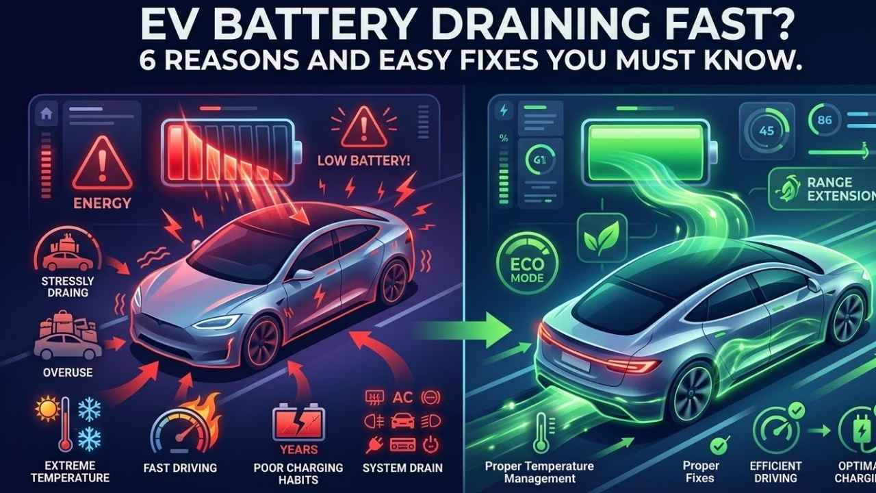 EV Battery Draining Fast