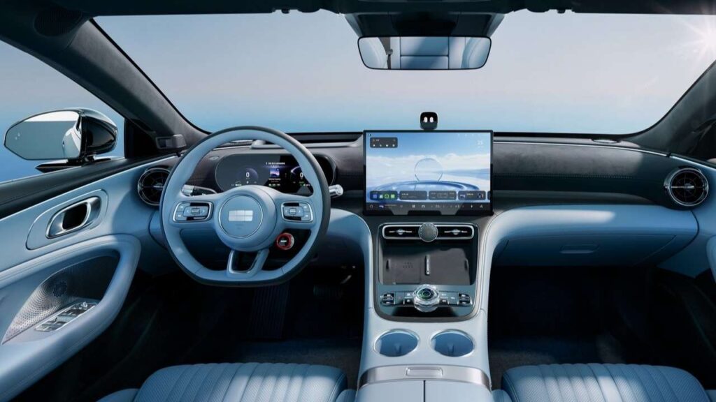 Geely Galaxy TT Electric Sports Sedan Cabin