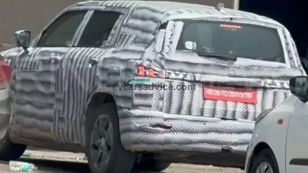 Maruti Suzuki YMC 7 Seater Electric MPV Spied